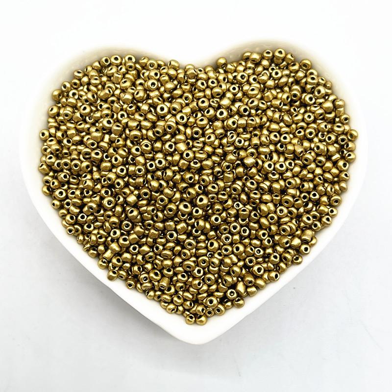 

450g 2mm 3mm 4mm Effect of The Lacquer That Bake Charm Czech Glass Seed Beads DIY Bracelet Beads for Jewelry Making Accessories 3mm(450g)