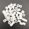 50Pcs 0.5M 12T Plastic Spur Gear Pinion 0.5 Modulus 12 Teeth Bore Hole Aperture 2.5MM 2.45MM 2.5A Tight DIY Model 12T2.5A 122.5A