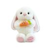Cute Carrot Rabbit Plush Toy Cartoon Soft Cute Long-Eared Rabbit Doll 8 Inch Catching Doll Doll
