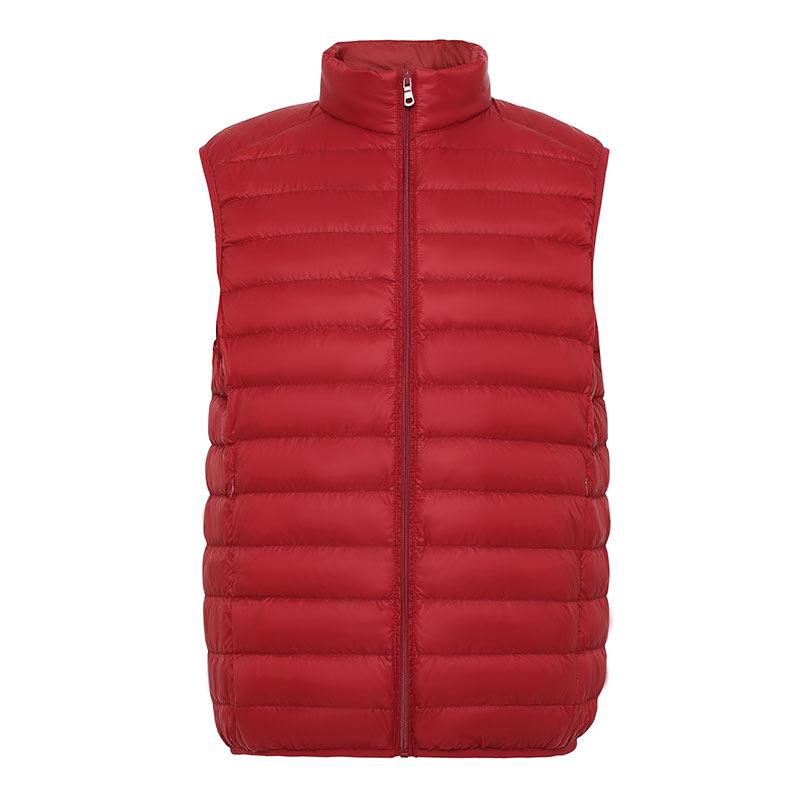 2025 Men's Lightweight Stand-up Collar Down Vest for Layering or Outerwear - Item #2105