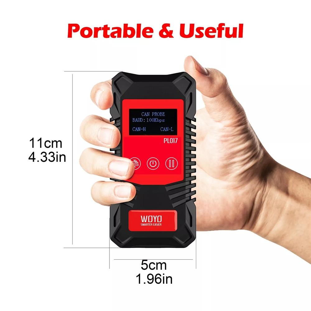 WOYO CAN LIN PWM Tester ist ein digitaler Tester, der speziell für Automobilelektronik entwickelt wurde,
