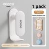 Simple White Plastic Face Basin Rack With Waterproof Design For Bathroom Organization