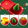 3D Printed Christmas Ornament Child-Safe Holiday Decor Stress Relief Toy Christmas Themed Event Decoration