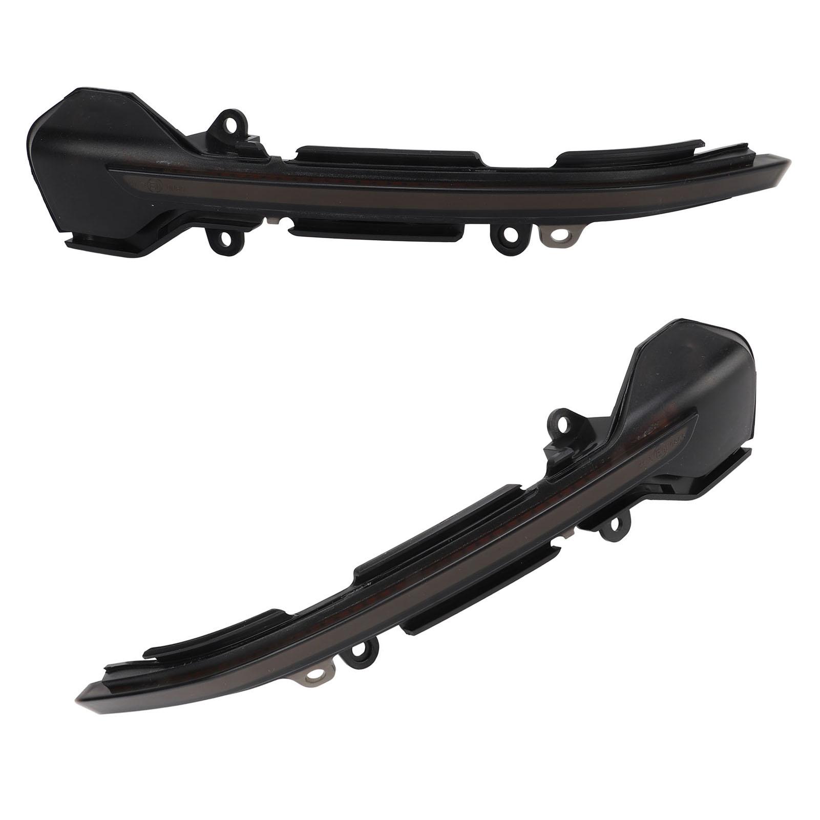 

Боковой указатель поворота зеркала, дымчатый черный, прозрачный, желтый, замена света для SEAT Leon