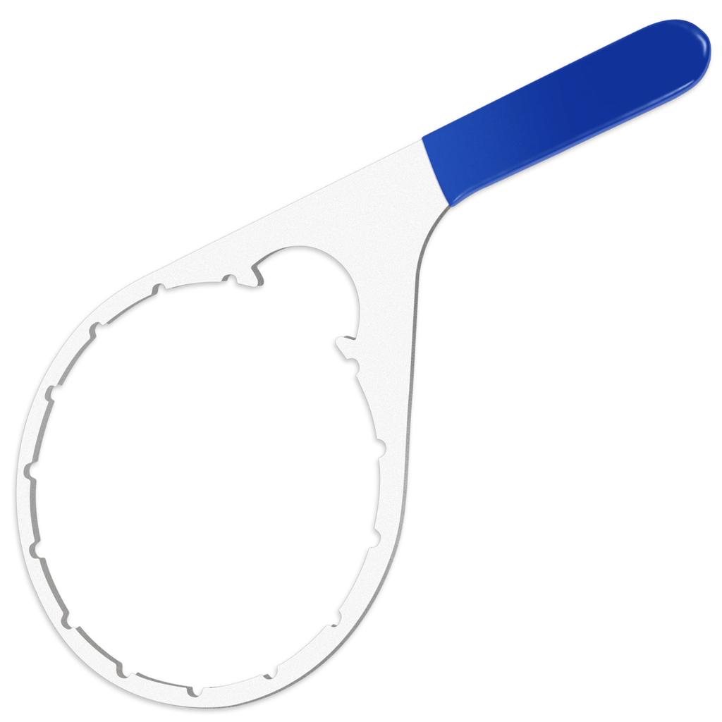 6 Inch Fuel Filter Wrench Stainless Steel Fuel Filter Removal Tool Professional Arc Filter Separator Wrench for Diesel Engines