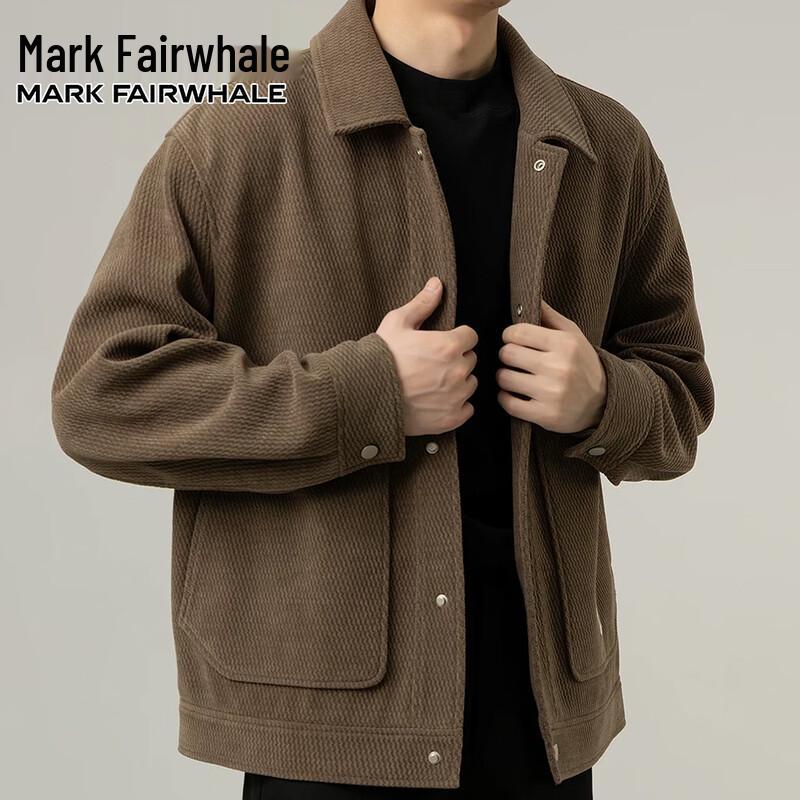 Mark Fairwhale Men's Relaxed Fit Casual Jacket