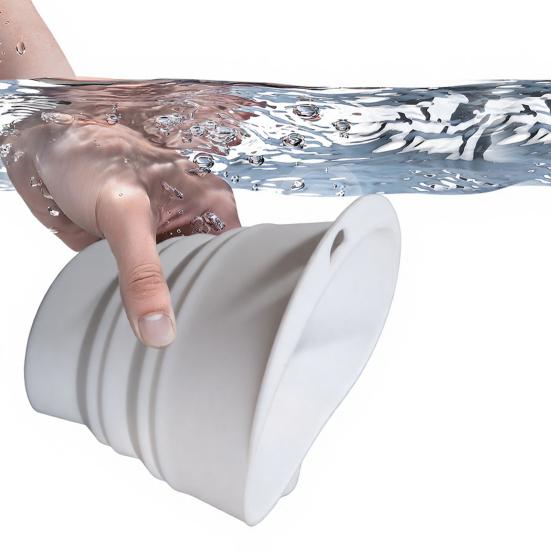 Yousheng Flour Funnel for KitchenAid Mixer Silicone Funnel Attachment for KitchenAid Artisan KSM150 5-Quart Stand Mixer Collapsible Mess-Free Baking