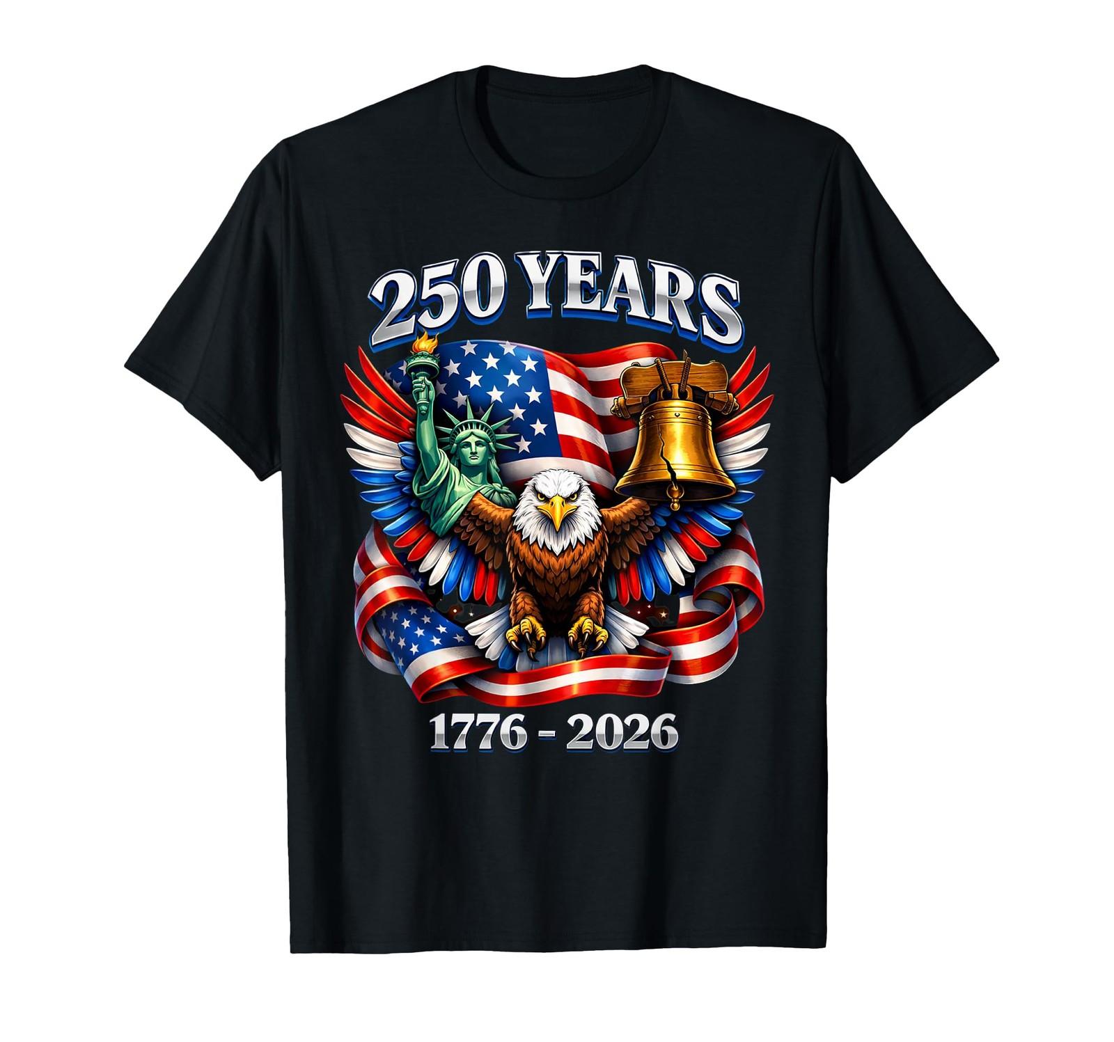 250th Independence Celebration Freedom Pride T-Shirt S