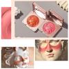 Embossed Smooth Powder Blush Palette for Cheeks, Korean Blush Makeup Palette,Highlight Blush Palette Smooth Powder Blush