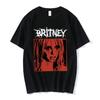 Britney Spears 90s Retro Style Poster Graphic Print Tshirt Streetwear Hip Hop Fashion Tops Men Women Oversized Summer New Tees