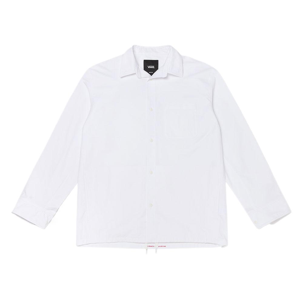 

Vans Tdc Comfortable Simple Versatile Skin-Friendly Long Sleeve Shirt Unisex shirts White VN000P04WHT1 M