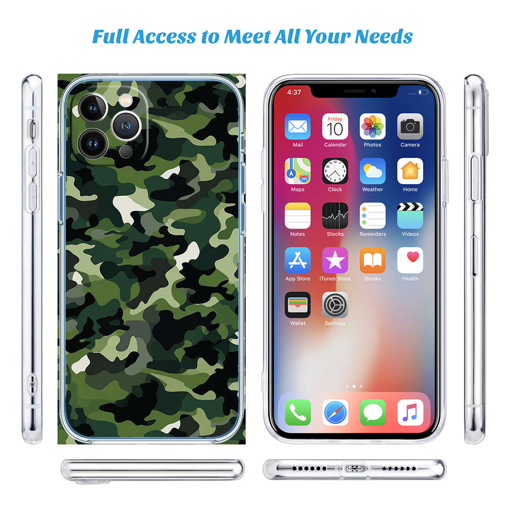 Camouflage Art Case for Motorola G10 G20 G04 E30 E40 E22 E20 E13 E15 G22 G23 G05 G75 G35 G55 E22S E7 G6 G7 G8 G9 Plus Power Play