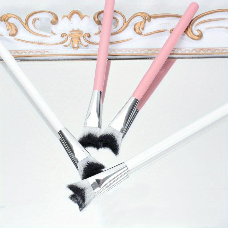 Pincel de Sombra para Nariz Pincéis de Maquilhagem de Contorno Angulados Silhueta Olho Nariz Sombra Cosmética Pincel Corretor Ferramentas de Maquilhagem