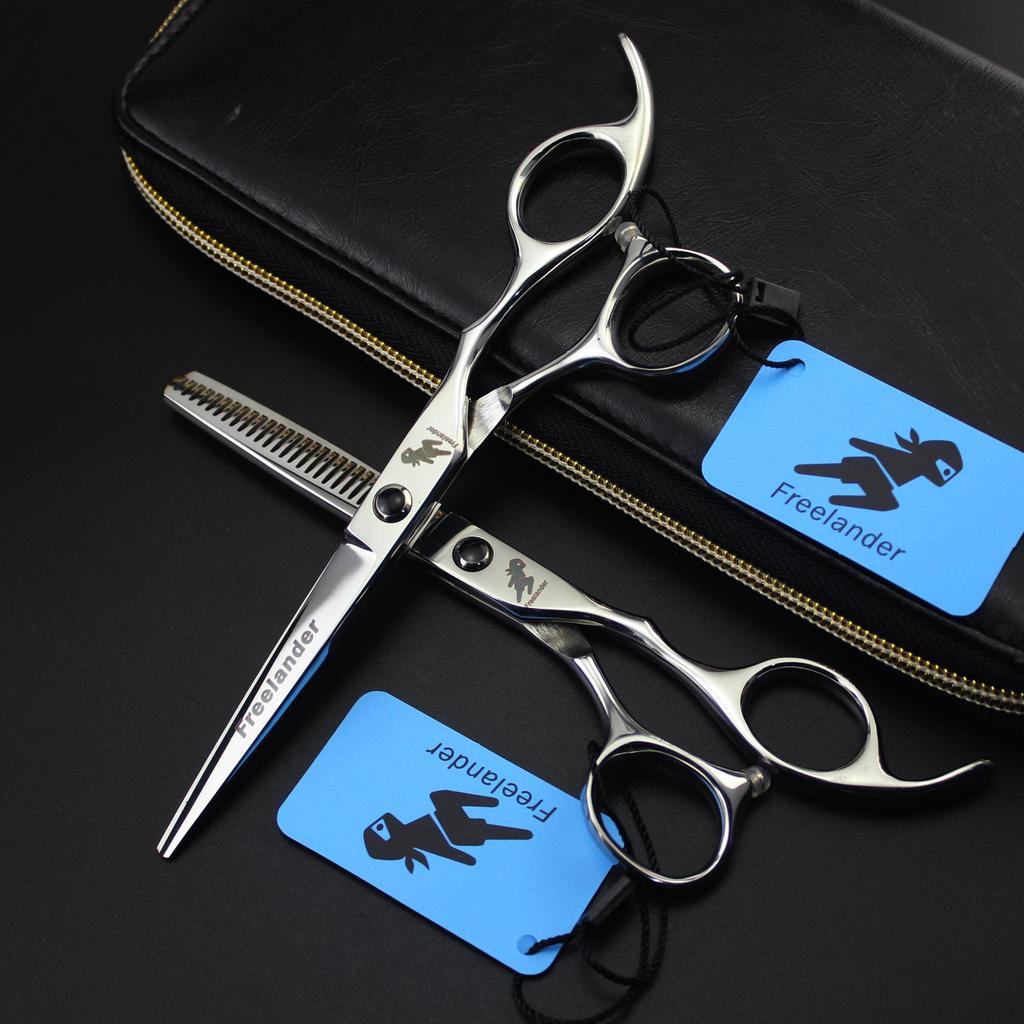 6.0 Inch Shenxingzhe Hairdressing Scissors Set: Barber Scissors, Straight Shears, Bangs Scissors, Thinning Shears