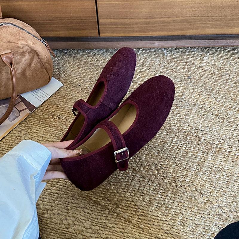

Модная Роскошная Обувь Круглый Носок Женские Балетки С Обувью Повседневная Женская Неглубокая Модная Пряжка Ремешок Женские Балетки Мэри Джейн Обувь 35 фиолетовый