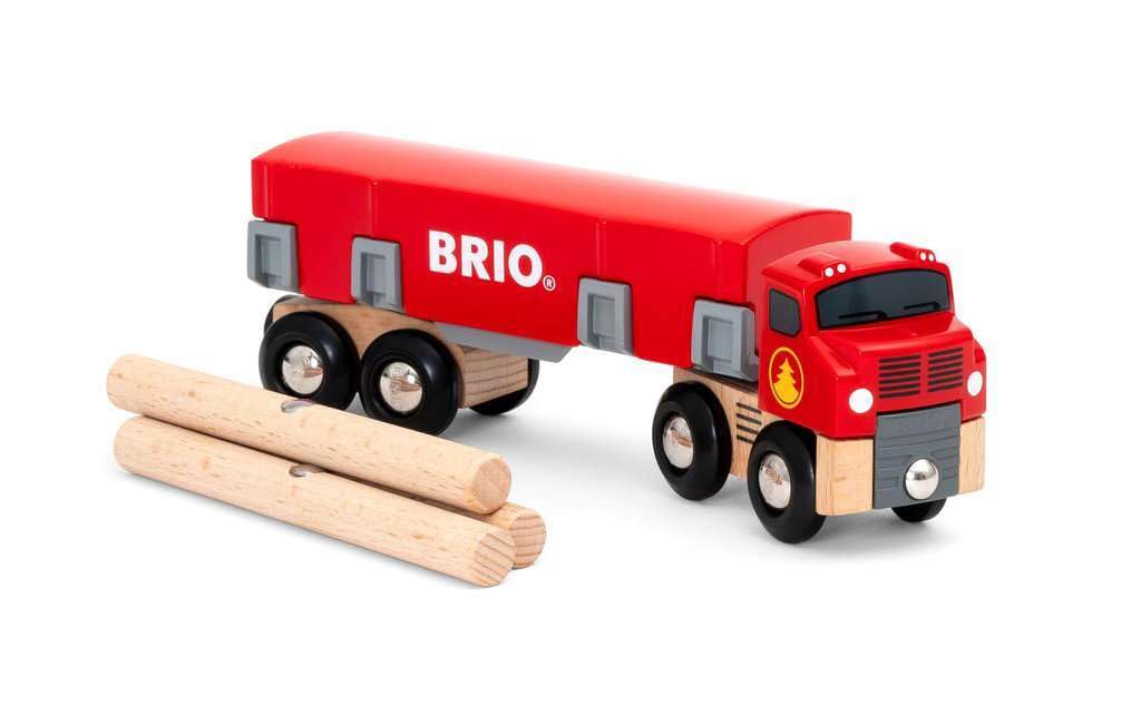 BRIO WORLD Lumber Track Rail 33657 [Wooden Toy]