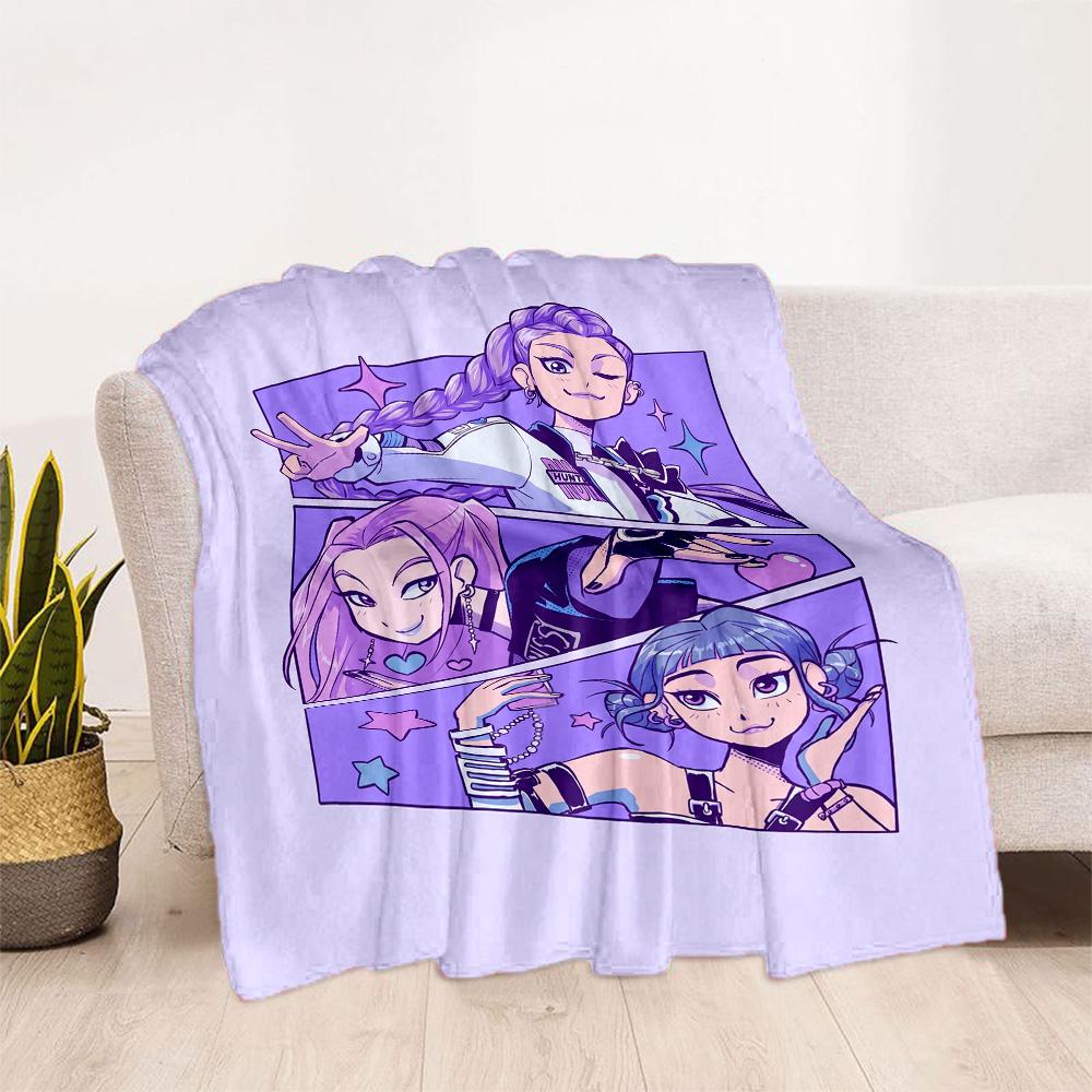 Futuristic Fashion Fusion Blanket Warmthful Decor Perfect for Office Chair Couch Livingroom for All Occasions Digital Print