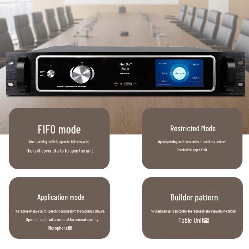 HuiDu HD-9510A Wired Digital Conference Microphone (CN Version)