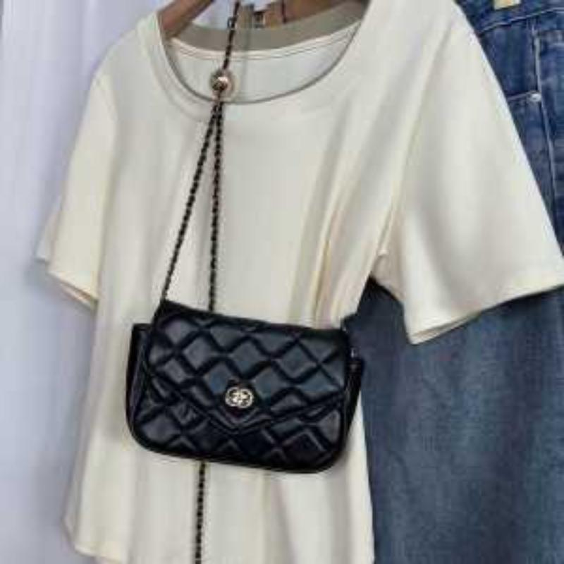 Letní nová ležérní dámská trička pro plnější postavy Krátký rukáv Volný korejský top