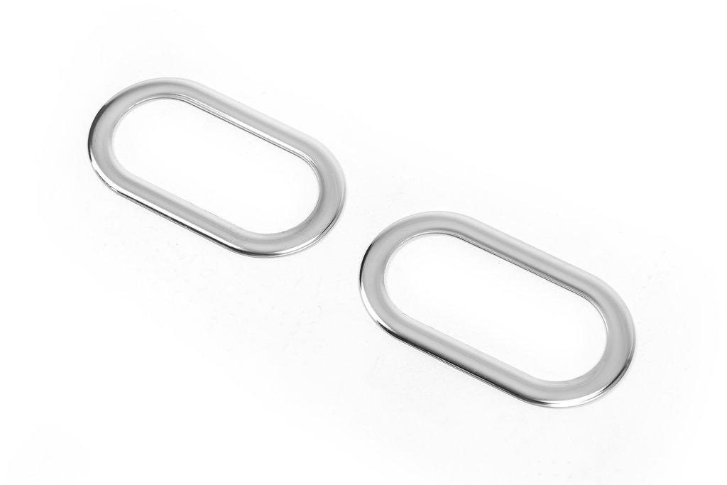 Обводка поворотника (2 шт., нерж) для Ford C-Max 2004-2010 гг