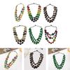 Bohemian Necklace Jewelry Costume Wood Bead for Women Lady Birthday