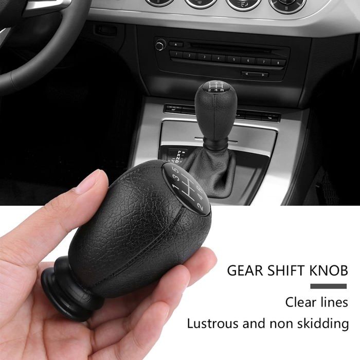 Pommeau de leviers de vitesse, Pommeaux de Levier Vitesse Bouton 5 Vitesses Tête Voiture Manette Bâton