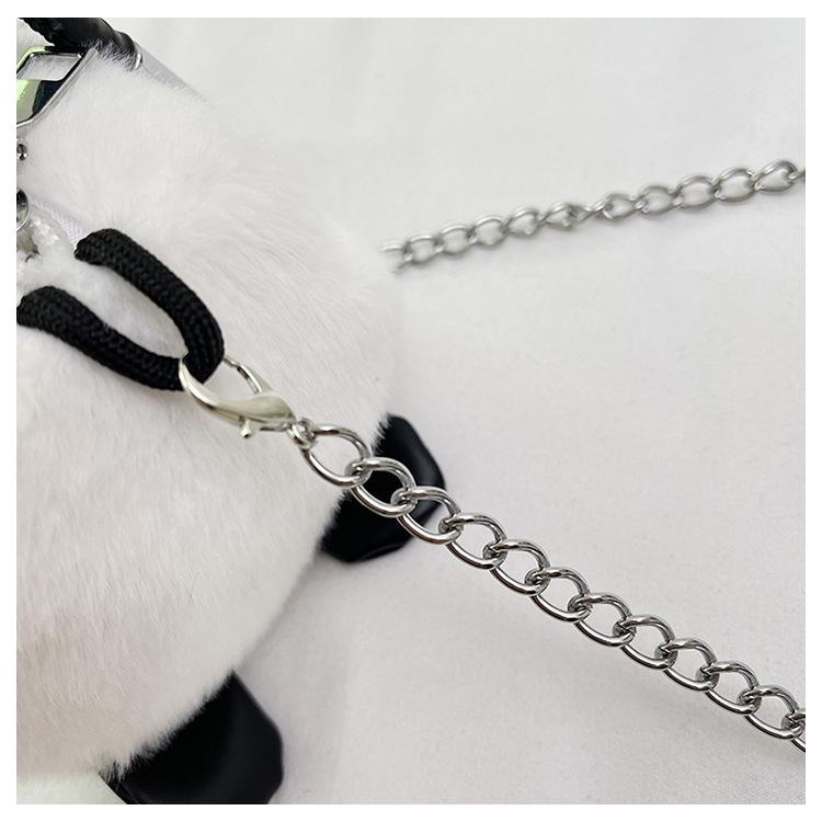 Plush Capybara Panda Crossbody Shoulder Bag - Cute Fashion Handbag Doll for Girls