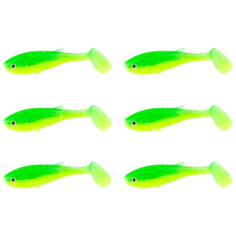 

6 шт. Высокоэластичные приманки Гибкие Рыболовные Мягкие Прочные Рыболовные Приманки Рыболовные Приманки Аксессуары