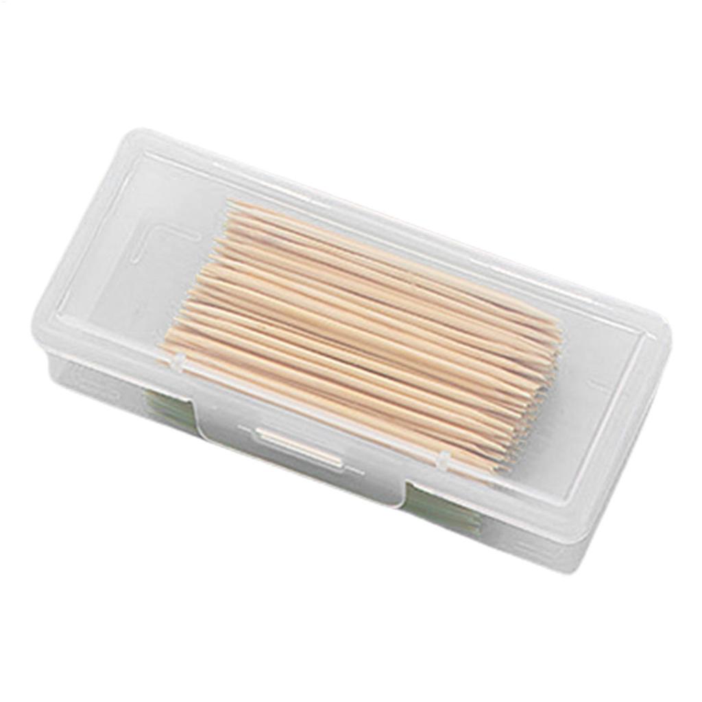 1pc Portable Storage Box Travel Transparent Medicine Box Cotton Swab Holder Case Jewelry Organizer Dust-proof Container