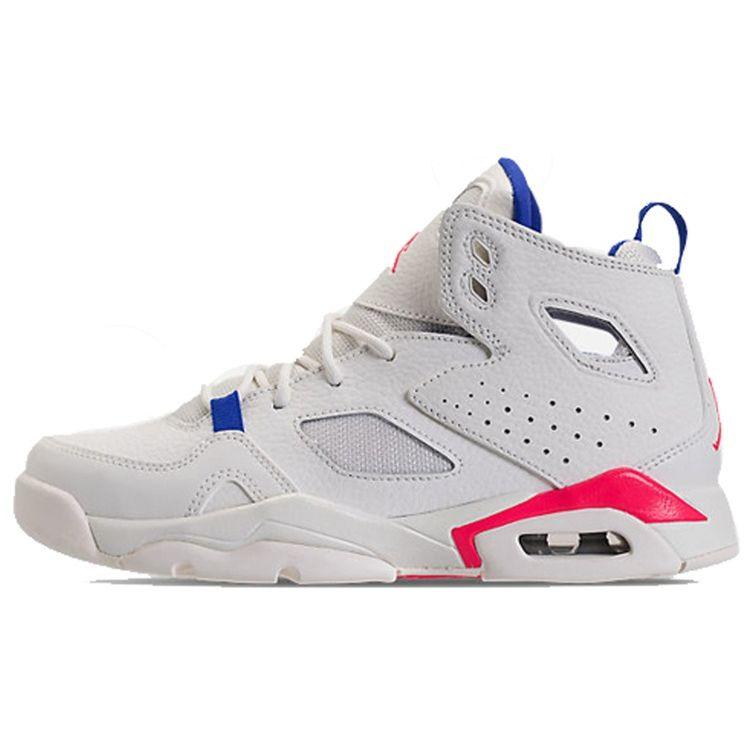 

Детские кроссовки Air Jordan Jordan Flight Club 91 GS Sail Pink Blue White Racer-Pink-Racer-Blue 555472-125