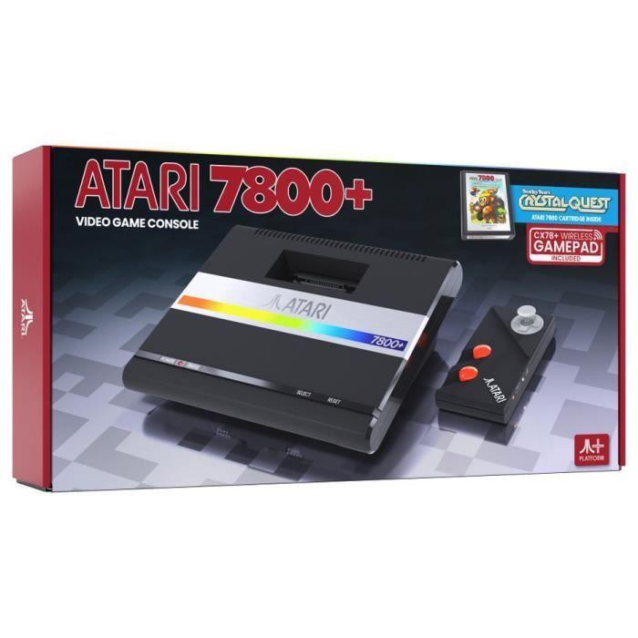 Herní konzole - Atari - 7800 - Rétrogaming - Černá - Standardní edice