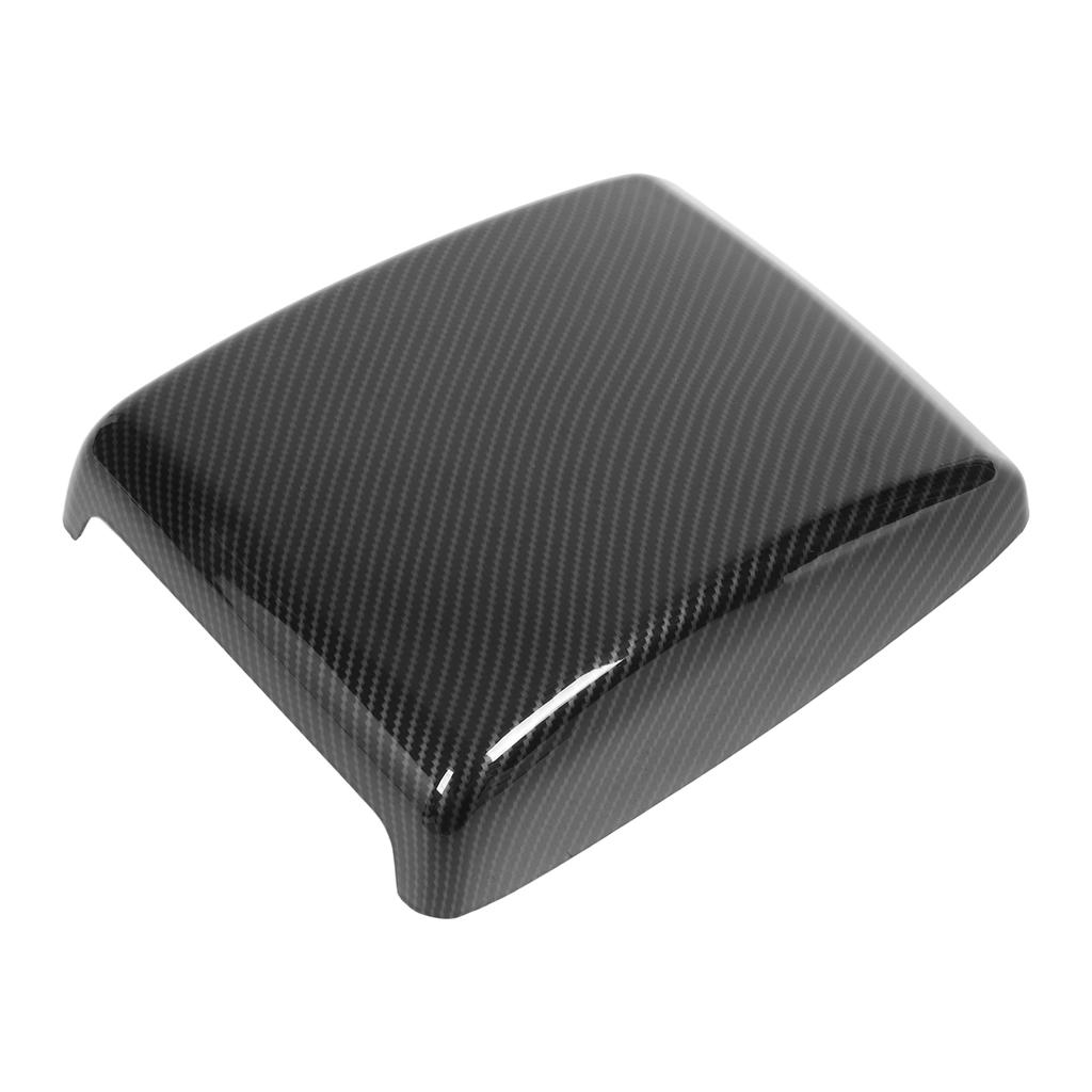 Center Console Armrest Box Cover Protector Carbon Fiber Style Replacement for Land Rover Discovery Sport L550 2020 Up