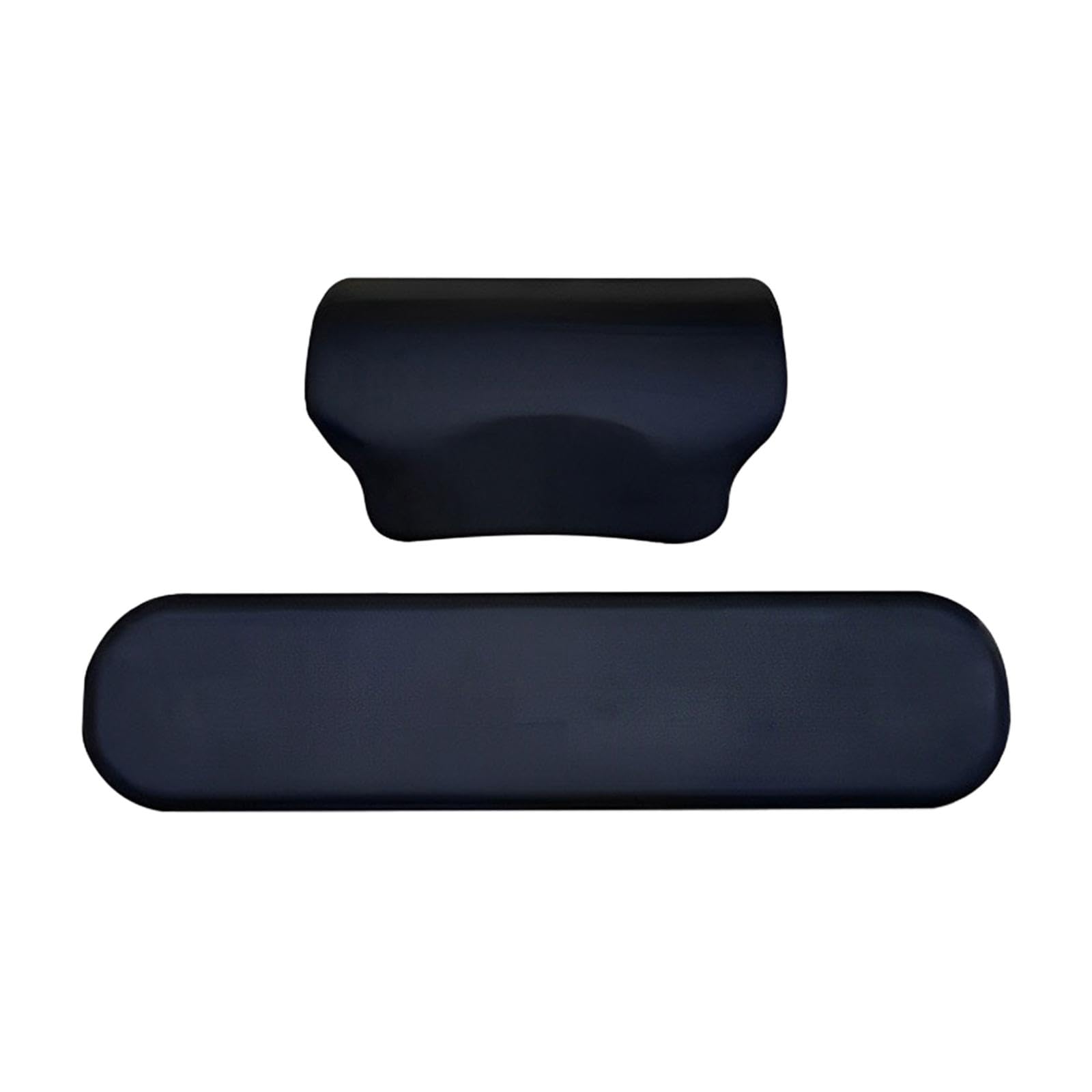 

Vsenkes Motorcycle Trunk Backrest PU Rear Pad Cushion Pad Accessories Comfortable Black Shockproof Rear Top Luggage Case Box Riding Cushion Pad