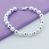 Luxury Designer   Copper Elegant Beads Chain Bracelet for Women Men Jewelry Fashion Wedding Accessories Party Gift