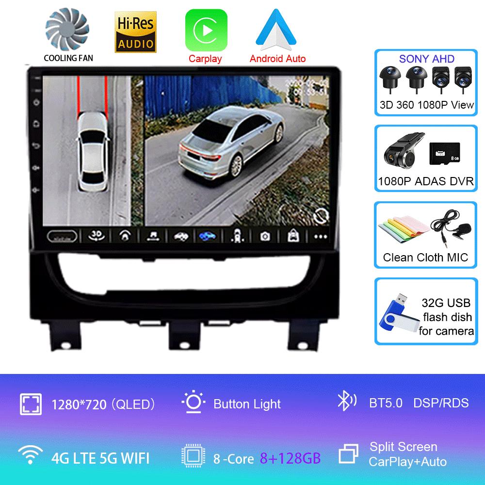 For Fiat Strada cdea 2012 - 2016 Android auto Carplay Android 14 For Car Radio Multimedia Video Player Navigation GPS