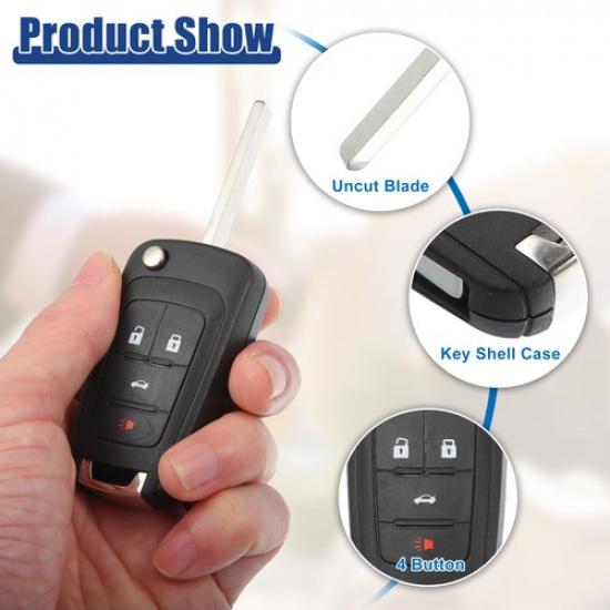 315 MHz Key Fob Keyless Entry Remote Single for Chevy Equinox 2010-2017