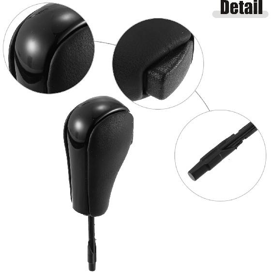 ACROPIX Gear Lever Stick Shifter Handle Automatic Gear Stick Shift Knob Transmission Fit for BMW E81 E82 - Pack of 1 Black