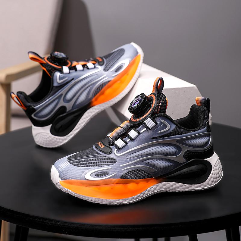 New Fashion Boys Girls Kid's 4 Seasons Buffer Cushion Casual Sneakers Child's Tennis Sport Running Jogging Shoes