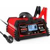 Battery Charger and Maintainer, 12V 20A / 24V 10A, LCD Display