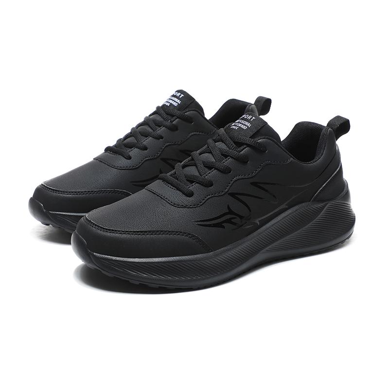 

Мужская спортивная обувь Повседневная обувь для ходьбы Легкая обувь для бега Уличная мужская обувь Большой Легкий внешний вид Черная плюшевая обувь Большая обувь 48 чёрный