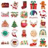 50pcs Waterproof Christmas Cartoon Stickers for Greeting Cards and DIY Journals