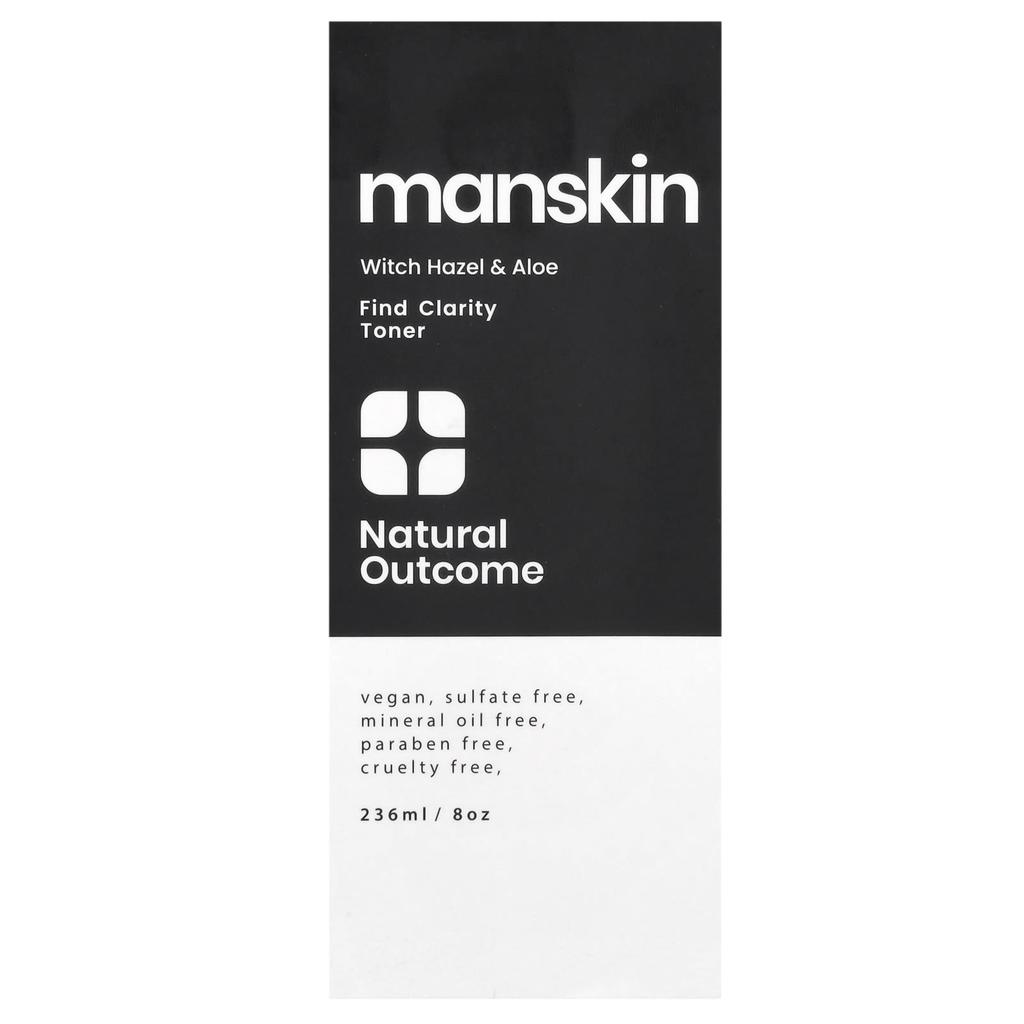 Manskin, Find Clarity Toner, 236Ml(8Oz)