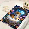 1pc Cute tiger Design Area Rug - Soft, Anti-Slip, and Durable Gaming Room Decor for Bedroom