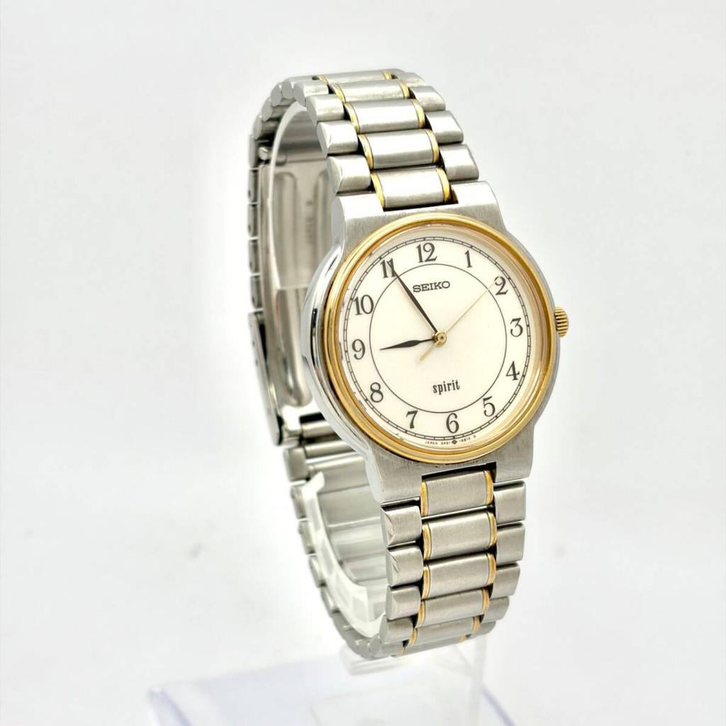 SEIKO Spirit Watch 7D1321 with Strap [New Battery] Men's 5P31-6A50