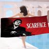 S-Scarface 1983 Film Al P-Pacino Microfiber Printed Beach Towel Mountain Climbing Yoga Beach Swimming Absorbent Soft Towel