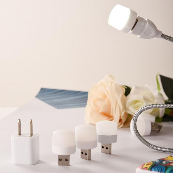 USB Nattlys Video Blits Uten Lys Mykt Plug and Play Lysgjennomskinnelig Lampeskjerm Dekorativ Skrivebord