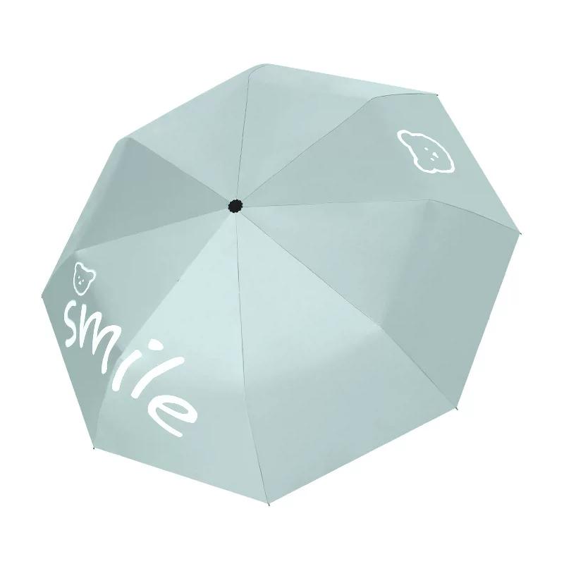 Outdoor Automatic Umbrella, Sun Umbrella for Women, Sun Protection, Uv Protection, Foldable Sunshade Umbrella for Both Sunny and Rainy Weather