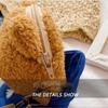 Plush Backpack Bag Princess Coin Purse Single Shoulder Bag Plush Doll Bag Bear Children Handbag