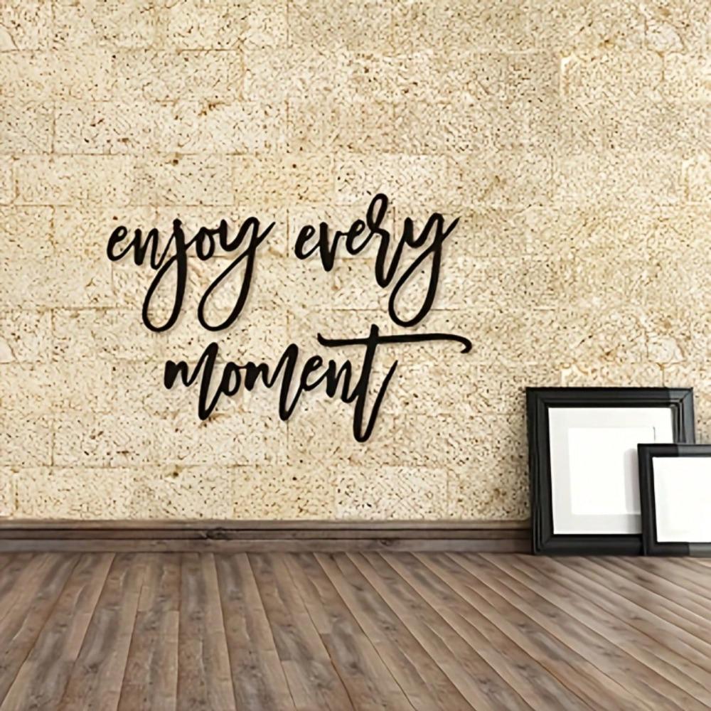 Metal Wall Art Home Office Decor Gift