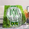 Rajakasablanca Sports Club  Print Flannel Blanket, High Quality Comfortable for All Seasons, Home Decor, Warmth and Comfort